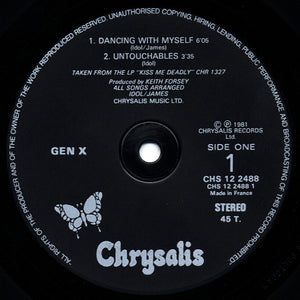 GEN X | DANCING WITH MYSELF 12 - FRENCH PRESSING - GENERIC SLEEVE
