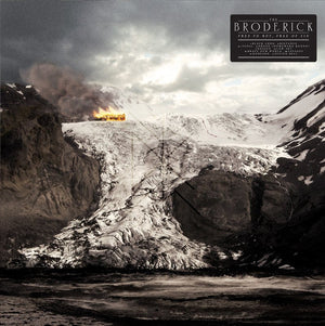 BRODERICK | FREE TO ROT FREE OF SIN - CLEAR BLACK SWIRL