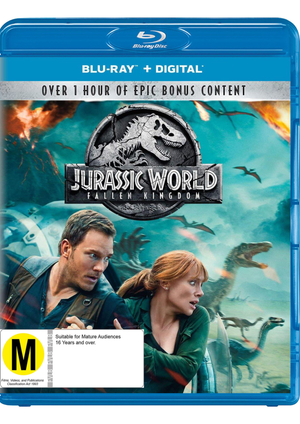 MOVIE BLUACT | JURASSIC WORLD: FALLEN KINGDOM (BLU RAY)