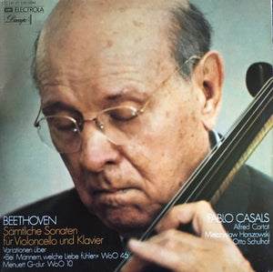 BEETHOVEN | COMPLETE SONATAS FOR CELLO AND PIANO - CASALS 2LP