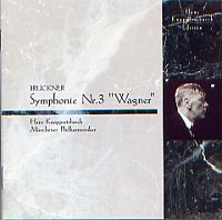 BRUCKNER / KNAPPERTSBUSCH | SYMPHONY NO 3 WAGNER