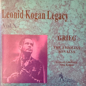 GRIEG / KOGAN | VIOLIN SONATAS