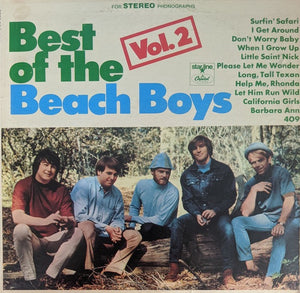BEACH BOYS | BEST OF THE BEACH BOYS VOL 2 - SITTING ON WOOD COVER - US STEREO