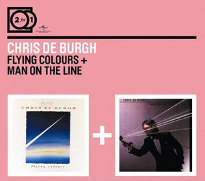 CHRIS DE BURGH | FLYING COLOURS / MAN ON THE LINE
