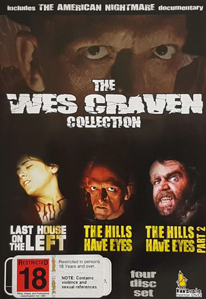 MOVIE HO | WES CRAVEN COLLECTION (4DVD)