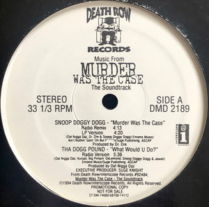 SOUNDTRACK | MUSIC FROM MURDER WAS THE CASE - PROMO SAMPLER