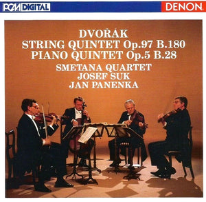 DVORAK / SMETANA QUARTET | STRING QUINTET OP 97 B 180