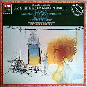 DEBUSSY | LA CHUTE DE LA MAISON USHER / LE MASQUE DE LA MORT ROUGE / LE PALAIS HANTE - PO DE MONTE CARLO PRETRE