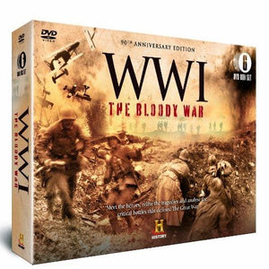 DOCUMENTARY | WORLD WAR 1 THE BLOODY WAR (ZONE 2) (6 DVD)
