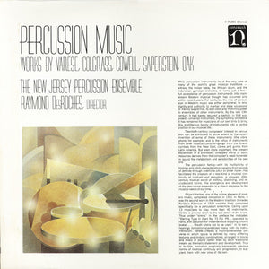 NEW JERSEY PERCUSSION ENSEMBLE | PERCUSSION MUSIC