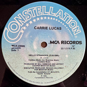 CARRIE LUCAS | HELLO STRANGER - 12 INCH - US PROMO