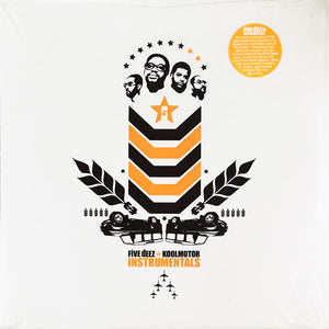 FIVE DEEZ | KOOLMOTOR INSTRUMENTALS - 2LP - BIT ROUGH
