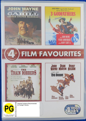 MOVIE WES | JOHN WAYNE WESTERNS (4DVD)