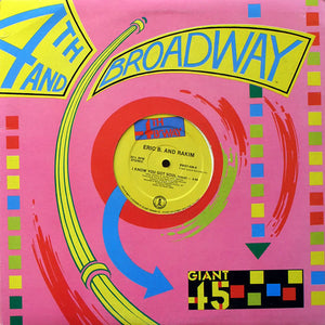 ERIC B AND RAKIM | KNOW YOU GOT SOUL 12 - US - GENERIC RECORD COMPANY SLEEVE