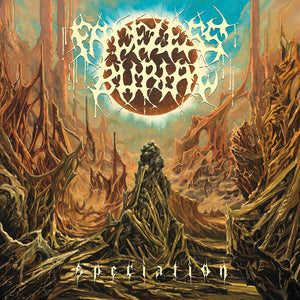 FACELESS BURIAL | SPECIATION - BLUE INSIDE CLEAR - WITH POSTER