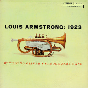 LOUIS ARMSTRONG | 1923 - US - TAPE ON COVER