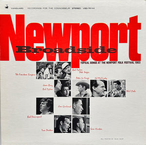VARIOUS | NEWPORT BROADSIDE - USA STEREO - CUT CORNER