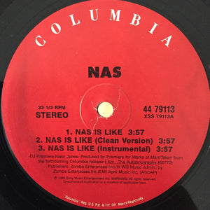 NAS | NAS IS LIKE / DR KNOCKBOOTS - 12 - NO SLEEVE