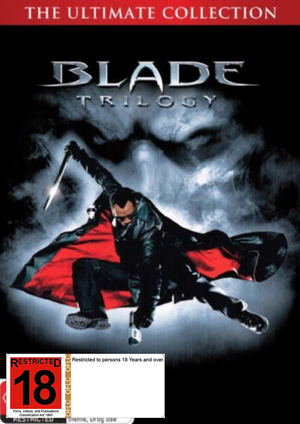 MOVIE ACT | BLADE TRILOGY (3DVD)