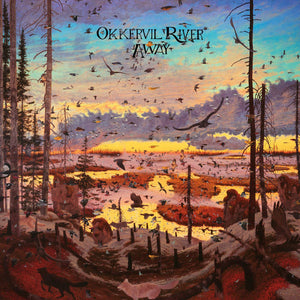 OKKERVIL RIVER | AWAY - CLEAR / RED SWIRL WAX (2LP)