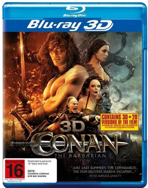 MOVIE BLUACT | CONAN THE BARBARIAN (2011) (3D BLU - RAY)