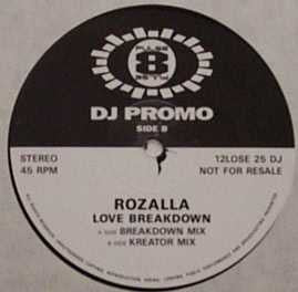 ROZALLA | LOVE BREAKDOWN - 12 - GENERIC SLEEVE