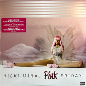 NICKI MINAJ | PINK FRIDAY - 3LP - 2022 DELUXE EDITION - TRANSLUCENT PINK