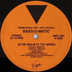 BASSOMATIC | IN THE REALM OF THE SENSES - 12 - COMPANY SLEEVE