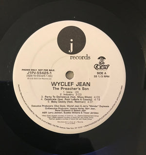 WYCLEF JEAN | PREACHER'S SON - 2LP PROMO GENERIC SLEEVE