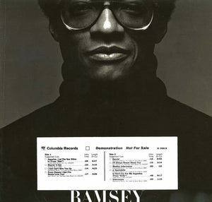 RAMSEY LEWIS | RAMSEY - US - LARGE PROMO STICKER - WHITE LABEL PROMO