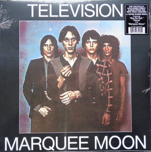 TELEVISION | MARQUEE MOON - 2022 CLEAR WAX REISSUE