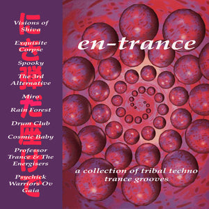VARIOUS | N-TRANCE (A COLLECTION OF TRIBAL TECHNO TRANCE GROOVES) - 2LP - STICKER MARK ON COVER