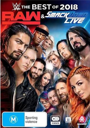 WWE | BEST OF 2018 RAW AND SMACKDOWN LIVE (3 DVD)