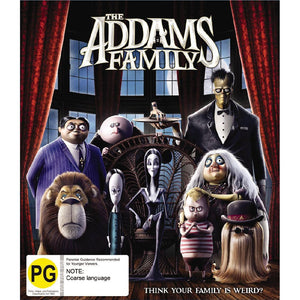 MOVIE BLUFAM | ADDAMS FAMILY - CARTOON (2019) (BLU RAY)