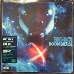 BIG BOI | BOOMIVERSE - LIMITED EDITION BLUE / WHITE SWIRL WAX (2LP)