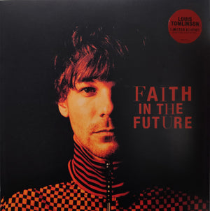 LOUIS TOMLINSON | FAITH IN THE FUTURE - RED AND BLACK SPLATTER