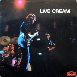 CREAM | LIVE CREAM - NZ / AU - TAPE ON SPINE