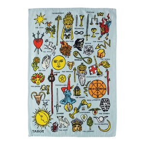 TAROT TEA TOWEL - UNEMPLOYED PHILOSOPHERS