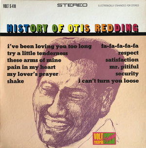 OTIS REDDING | HISTORY OF OTIS REDDING - US GATEFOLD