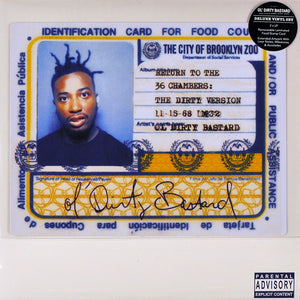 OL' DIRTY BASTARD | RETURN TO THE 36 CHAMBERS DIRTY VERSION - 2LP - 2011 REISSUE - NO ID COVER