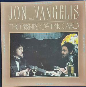 JON AND VANGELIS | FRIENDS OF MR CAIRO - NZ - WRITING ON BACK