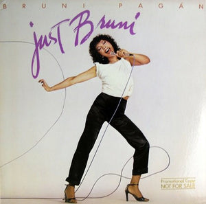 BRUNI PAGAN | JUST BRUNI - US PROMO - SLEEVE WEAR - GOLD PROMO STAMP ON SLEEVE