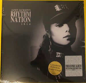 JANET JACKSON | RHYTHM NATION 1814 - 2LP - 2019 SILVER WAX REISSUE