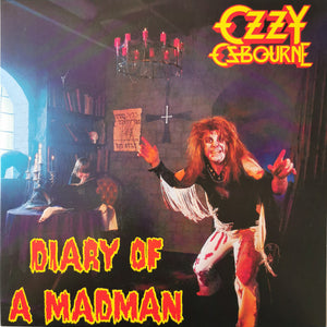 OZZY OSBOURNE | DIARY OF A MADMAN - 2021 REISSUE - RED AND BLACK SWIRL