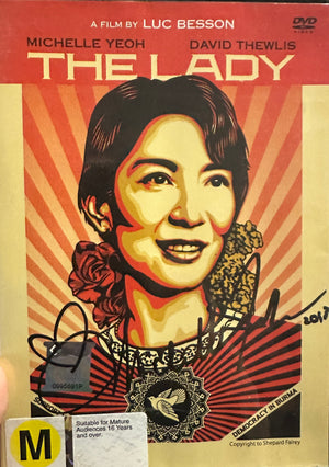 MOVIE DRA | LADY (AUTOGRAPHED BY MICHELLE YEOH)