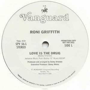 RONI GRIFFITH | LOVE IS THE DRUG / THATS ROCK AND ROLL - 12 - GENERIC SLEEVE