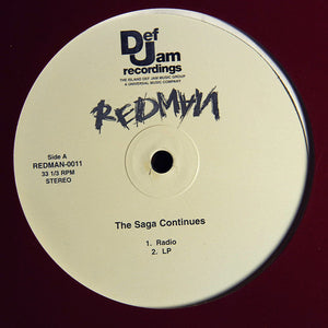 REDMAN | SAGA CONTINUES 12 - US - GENERIC RECORD COMPANY SLEEVE