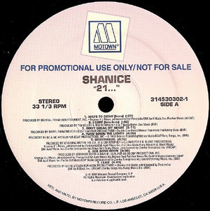 SHANICE | 21 - US PROMO - GENERIC MOTOWN SLEEVE