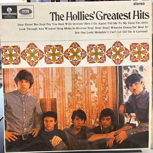HOLLIES | HOLLIES GREATEST HITS - PARLOPHONE - NZ - BIT ROUGH