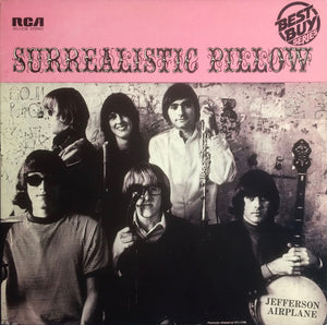 JEFFERSON AIRPLANE | SURREALISTIC PILLOW - US / CA BEST BUY REISSUE - WRITING ON COVER